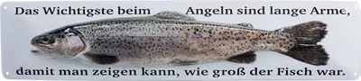 Produktbild von Straßenschild (Das Wichtigste beim Angeln...)