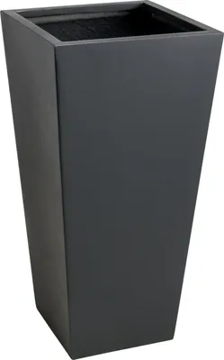 Immagine prodotto di Vaso da fiori CLASSIC in fibra di vetro, antracite, 40x40x90 cm