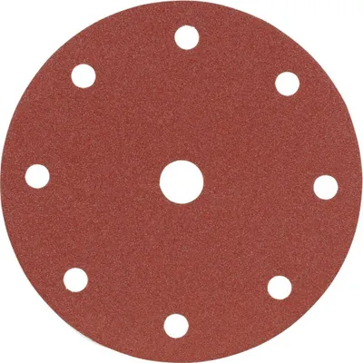 Immagine prodotto di Disco abrasivo in carta con velcro Starcke (A) con 8 fori + 1, diametro 150 mm, grana: 120