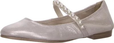 Produktbild von Tamaris Ballerina in gold/silber/bronce, Gr. 42