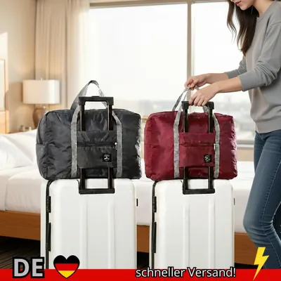 Produktbild von Reisetasche Faltbar 2er Pack Handgepäck Weekender