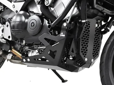 Immagine prodotto di Protezione motore ZIEGER con copriradiatore compatibile con Honda VFR 800 X Crossrunner nero
