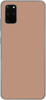 Produktbild von MuchoWow® Handyhülle Schutzhülle Hülle für Telefoonhoesje Samsung Galaxy S20 Plus Beige - Farbe - Rosa Silikon Softcase Handy Hülle - Hartschale
