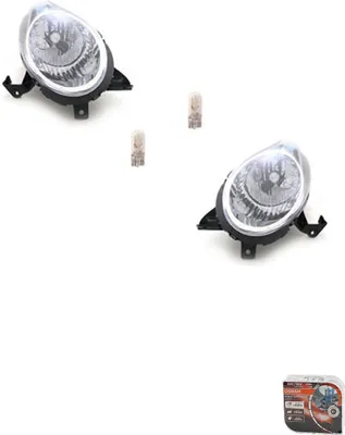 Immagine prodotto di Johns, Fari + Osram Night Breaker Laser per Nissan Micra K12 Set Li. Re. 26060BG10B 26010BG10B