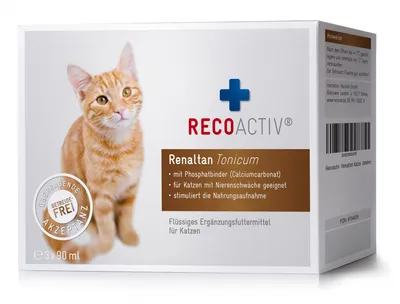 Produktbild von Recoactiv Renaltan Tonicum f.Katzen 3X90 ml