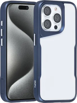 Produktbild von TUNIQ iPhone 15 Pro Back cover case - Silicone - Dark Blue