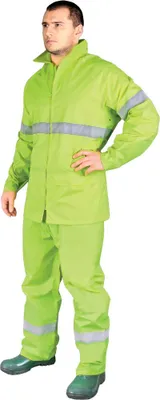 Produktbild von 2 tlg. Regenanzug gelb L