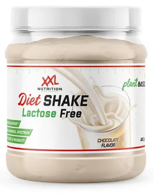 Productafbeelding van XXL Nutrition Dieetshake, lactosevrij, chocolade (480 gram)