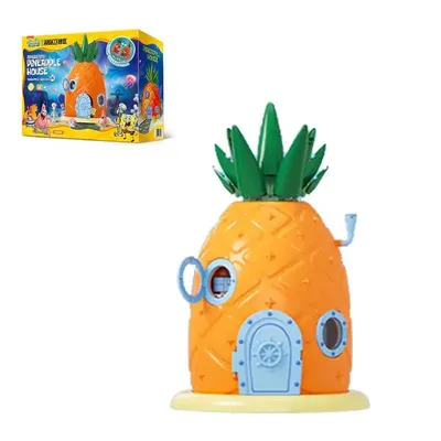 Produktbild von AREA-X AB0064 Ananashaus – Spongebob Klemmbaustein Set mit 1445 Teilen | Großes Bikini Bottom Haus Modell | kompatibel mit anderen Klemmbausteinen