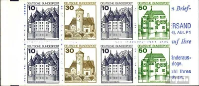 Produktbild von Briefmarken BRD (BR.Deutschland) 1980 Mi MH22a (kompl.Ausg.) postfrisch Burgen und Schlösser