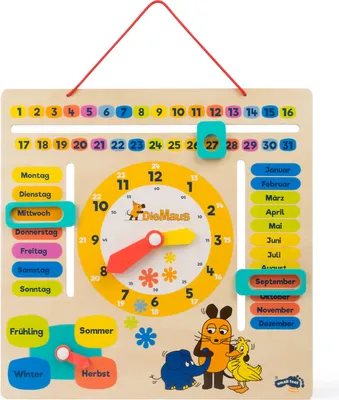 Produktbild von Smallfoot Die Maus Lerntafel 10496 Mehrfarbig Lernspielzeug
