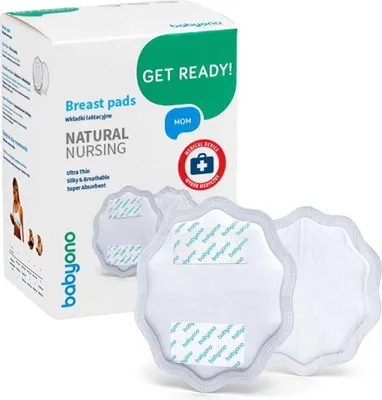 Produktbild von BabyOno Ultradnne Einweg-BH-Einlagen 24 Stck - wei