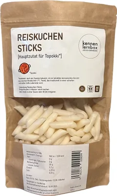 Produktbild von Kennenlernbox Reiskuchen Sticks | Hauptzutat für Topokki