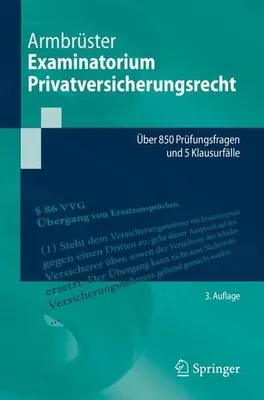 Obrázok produktu pre Examinatorium Privatversicherungsrecht
