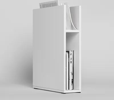 Produktbild von Magazin-Regal SMARTBett Weiß Bücherablage