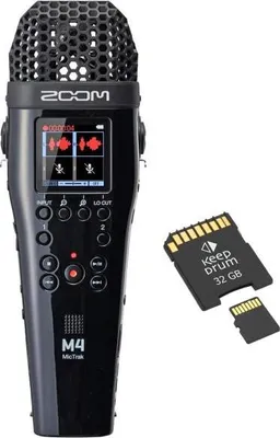 Obrázek produktu pro Čtyřkanálový zvukový rekordér Zoom M4 MicTrak s kartou SD