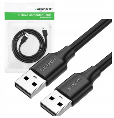 Immagine prodotto di Ugreen Us102 Cavo Usb 2.0 M-M, 0,5M (Czarny)