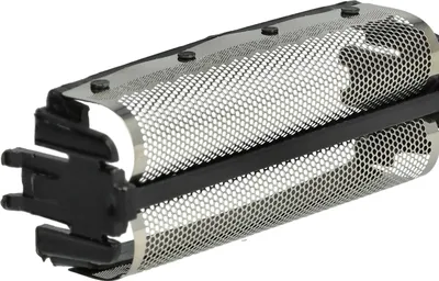 Produktbild von vhbw 1x Doppelscherfolie kompatibel mit Remington DA757, DA767, DA557, DA57, DF10, DA107, DA325, DA407, DA207, DA307 Elektrorasierer + Rahmen, schwarz