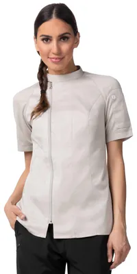 Damen-Kochmantel Varkala, Natur, M, CoolVent-Stretch