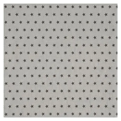 Productafbeelding van Stof: 100% katoen. Sterrenprint, 45x55 cm, grijs
