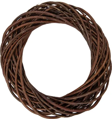 Obrázok produktu pre Ratanový veniec Clayre & Eef, hnedý, Ø 50 cm