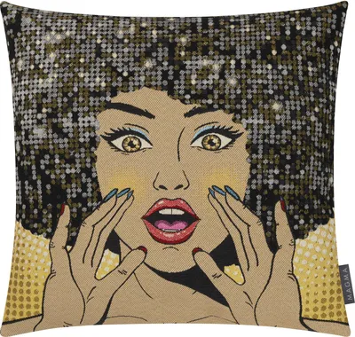 Produktbild von MAGMA Heimtex - Kissenhülle FAME - 45 x 45 cm - Gelb