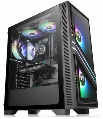 Produktbild von Thermaltake Versa T35 TG RGB Midi Tower Schwarz