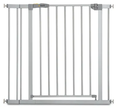 Produktbild von Hauck Türschutzgitter Stop N Safe 2 (inkl. 9cm Verlängerung), Silber