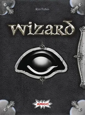 The cover of a board game titled 'Wizard'.