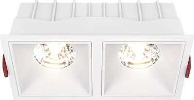 Immagine prodotto di Lampada da incasso a LED Maytoni a 2 luci, 2250 lm, 3000 K, IP20, alluminio, bianco