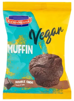 Produktbild von KuchenMeister Vegan Muffin Double Choc 75g