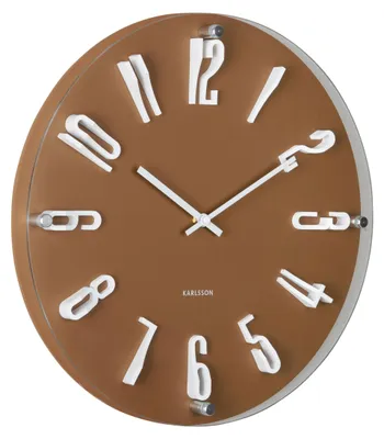 Produktbild von WANDUHR Esencia Elevated - Braun - 40/40/ cm