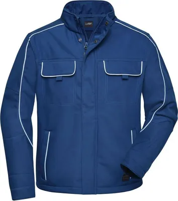 Produktbild von Workwear Softshell Jacket - SOLID - dark-royal, Gr. L