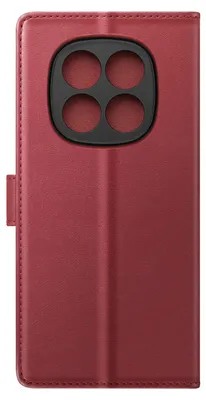 Productafbeelding van Mayaxess, 2-in-1 portemonneehoesje voor de Redmi Note 15 Pro 5G, met afneembaar hoesje, bordeauxrood
