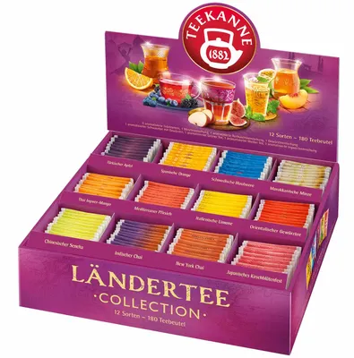 Produktbild von Teekanne Ländertee Collection Box 180er
