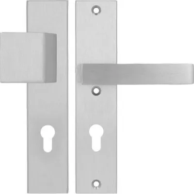 Zdjęcie produktu dla Klamka Axa ROYAL ++ 72 WB klasa 3, kolor F6 - stal nierdzewna (grubość drzwi 74-83 mm)