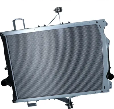 Produktbild von Aluminium Motorkühler 50192 mit Rahmen, 945 mm Länge, 728 mm Breite, 52 mm Tiefe