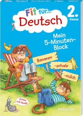 Obrázok produktu pre Fit für Deutsch 2. Klasse. Mein 5-Minuten-Block