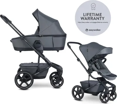 Obrázek produktu pro EASYWALKER Kočárek kombinovaný Harvey⁵ Premium 2v1 Mineral Grey LITE RWS