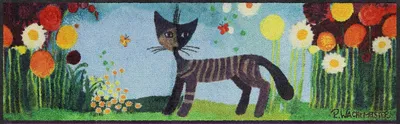 Produktbild von Salonloewe MARGHERITE Fußmatte Wohnmatte Rosina Wachtmeister 35 x 120 cm