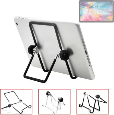 Produktbild von K-S-Trade Tablet-Ständer Tablet-Halterung Tablet-Aufsteller kompatibel mit TCL Tab 10 NXTPAPER 5G faltbarer Tischständer Tablet Halterung