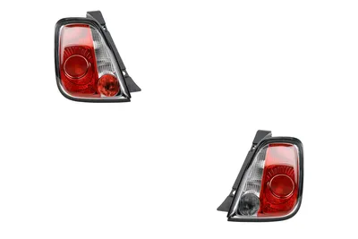 Obrázok produktu pre Johns, vhodné pre Fiat 500 kombinované zadné svetlo (312) 10/07-06/15 sada ?avé a pravé