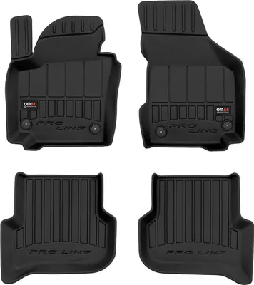 Zdjęcie produktu dla 2005-2014 VW Golf Plus dywaniki podłogowe TPE czarne 4 szt