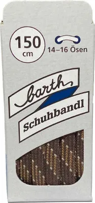 Schnürsenkel passend für Meindl - Barth Schuhbandl - Braun Gemustert - 150 cm