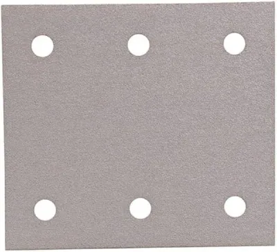 Produktbild von Makita P-35841 Sanding Sheet – 115 x 102 mm – K120 Grit – Velcro Backing – 10 Pack – Black