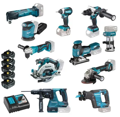 Image de Pack de 11 outils LXT® 18V MAKITA DLX1122JX1