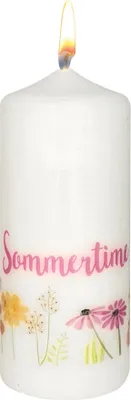 Produktbild von Osterkerze Stumpenkerze "Summertime" 170 x Ø 60 mm