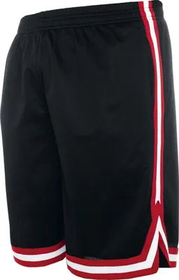 Produktbild von Urban Classics Short Herren Stripes Mesh Shorts schwarz/rot L