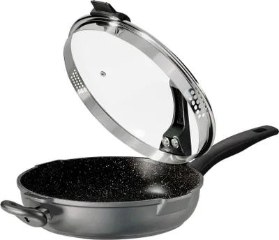 Produktbild von STONELINE® FUTURE Schmorpfanne 28 cm | mit Deckel