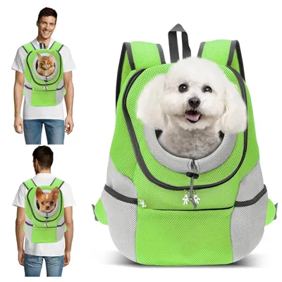 Immagine prodotto di Solidchoice - Zaino per animali domestici, trasportino portatile per cani di piccola e media taglia